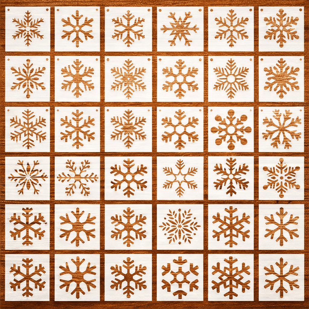 Seasonal Stencil