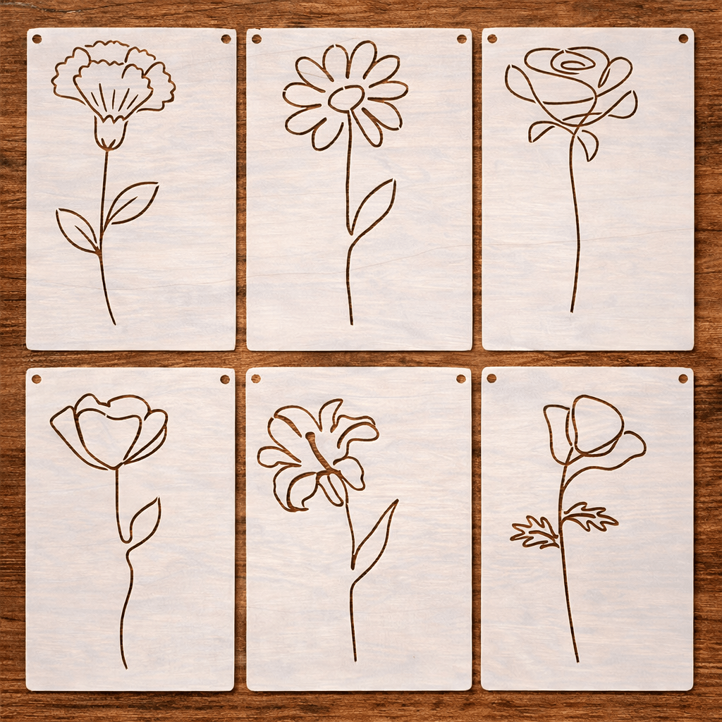 Flower Stencil