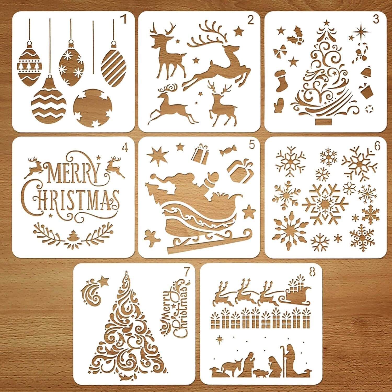 Seasonal Stencil